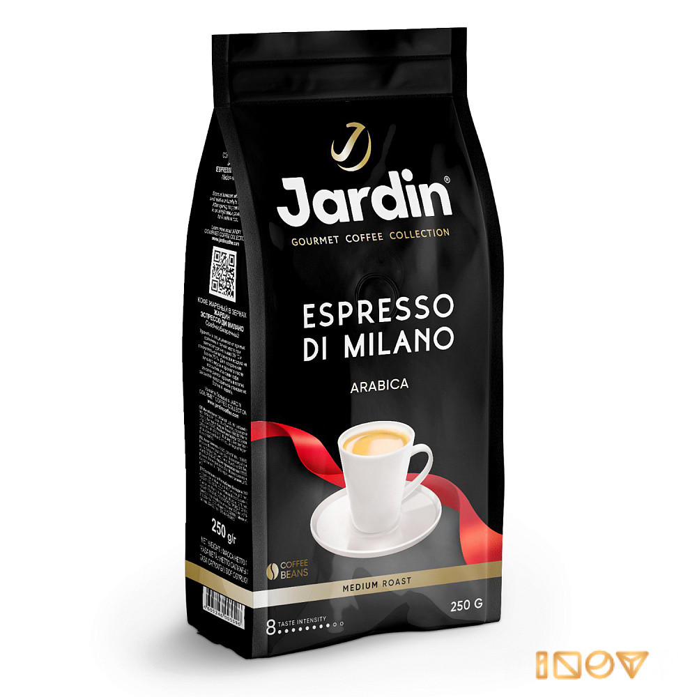 Кофе в зернах Jardin Espresso Di Milano, 250 гр
