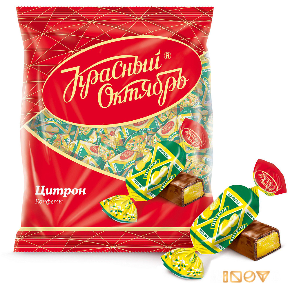 Конфеты Цитрон, Красный Октябрь, 250 гр.
