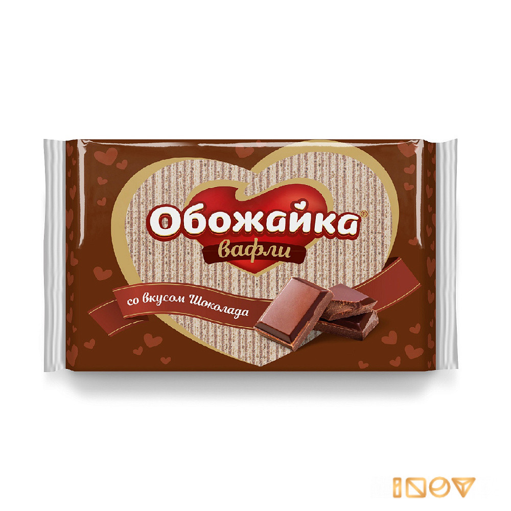 Вафли Обожайка со вкусом шоколада, Пензенская кондитерская фабрика