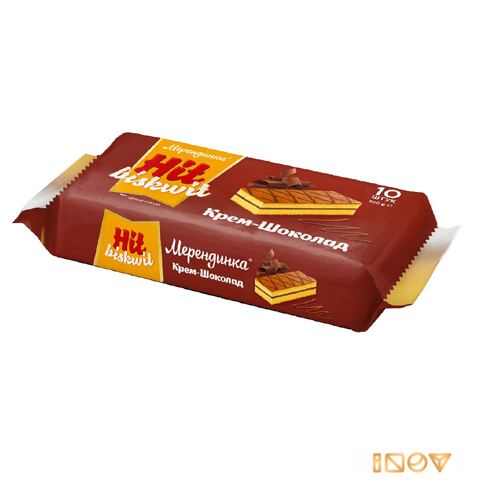 Бисквиты Мерендинки крем-шоколад, Южуралкондитер, 360 гр.