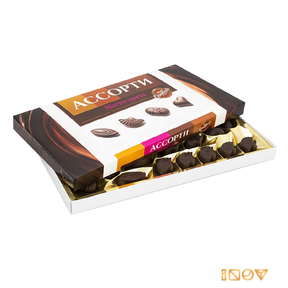 Конфеты Магия цвета, Сормовская кондитерская фабрика, 305 гр.