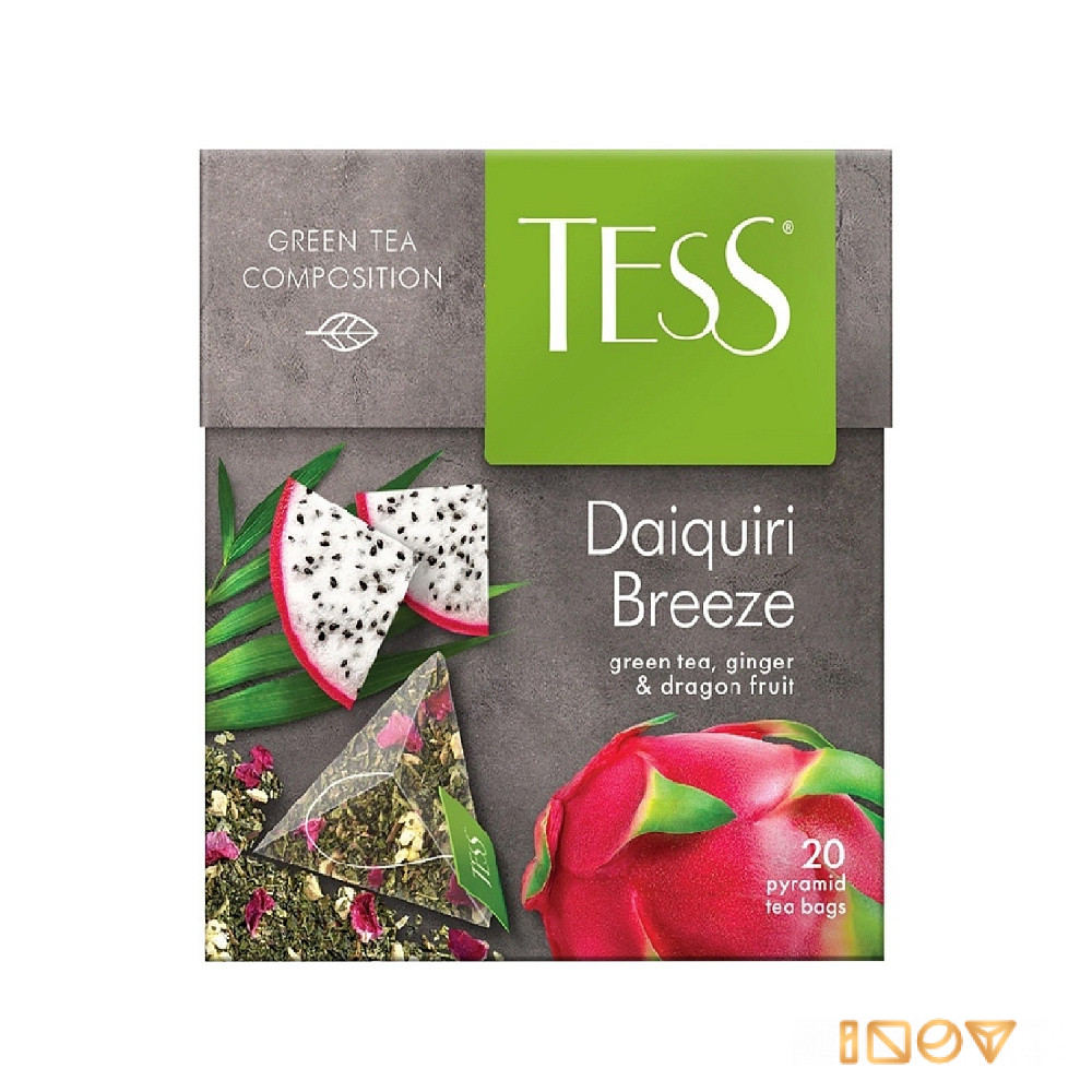 Чай зеленый Tess Daiquiri Breeze, в пирамидках, 20 шт.