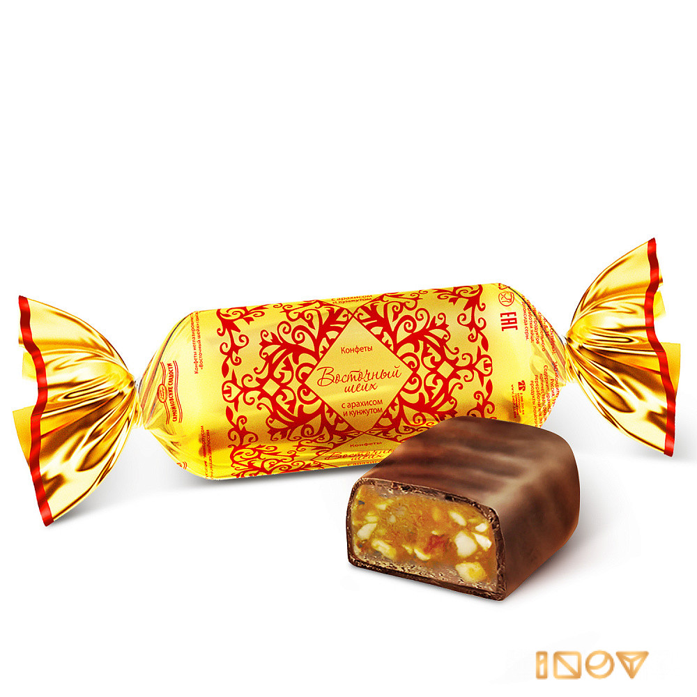 Конфеты Восточный шейх с арахисом и кунжутом, Кондитерская фабрика им. К. Самойловой
