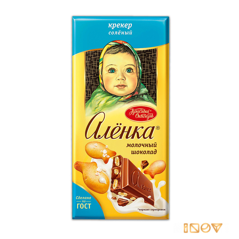 ШОКОЛАД Аленка соленый крекер 85 гр.