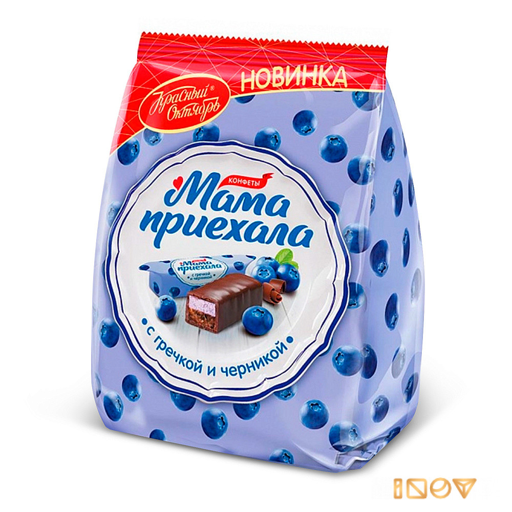 Конфеты Мама приехала, Красный Октябрь, 200 гр