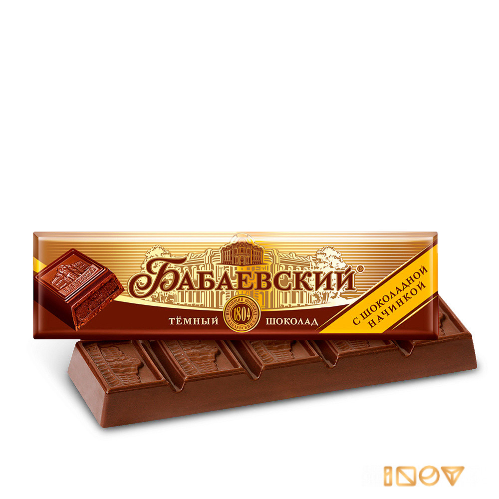 Батончик Бабаевский с шоколадной начинкой 50 гр.