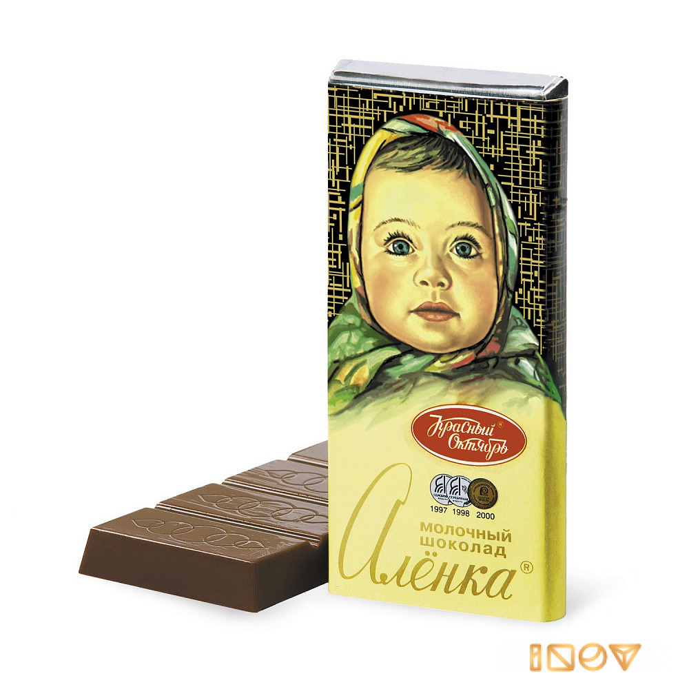 Молочный шоколад Аленка, Красный Октябрь, 60 гр.