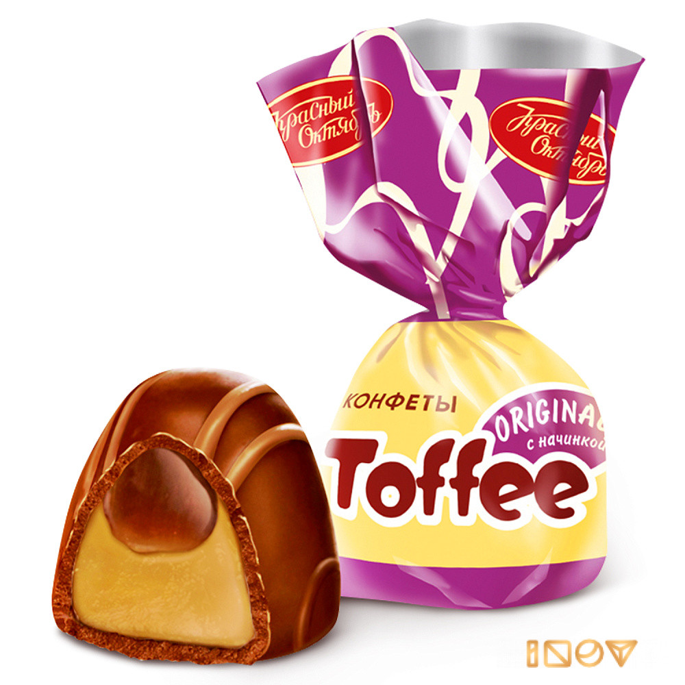 Конфеты Toffee Original, Красный Октябрь